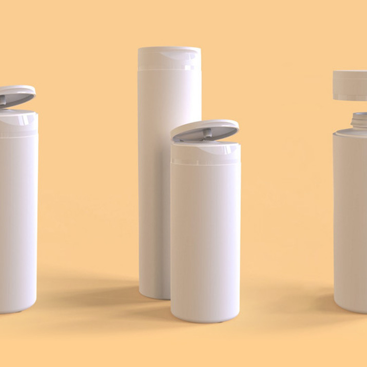 Versatilidad y elegancia en el conjunto de envases Slim Flip Top y Cilindro Alto Slim de RAFESA