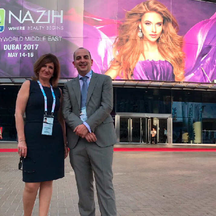 El equipo de Rafesa visita la feria Beauty World ME para conocer las ultimas novedades en perfumeria