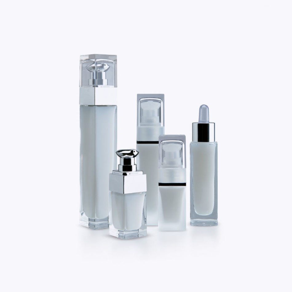 Rafesa Klee Cosmetic Glass Bottles