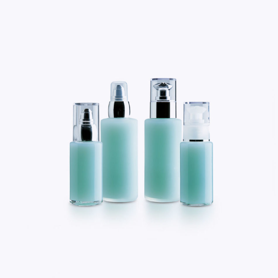 Glass Bottles Cosmetic Rafesa Solvent