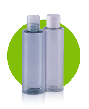 Packaging sostenible - green plastic PET reciclado