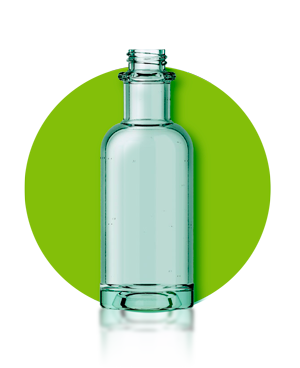 Packaging sostenible - green glass